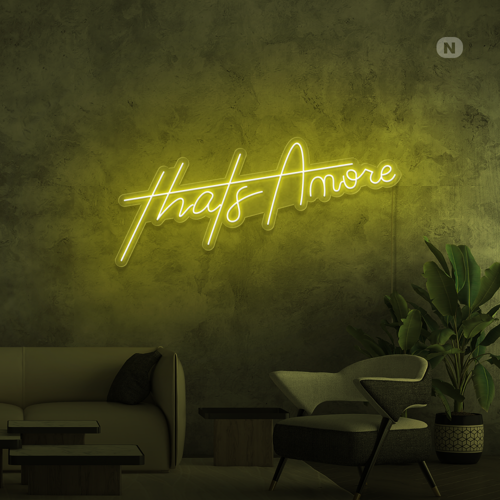 Insegna al neon L'amore