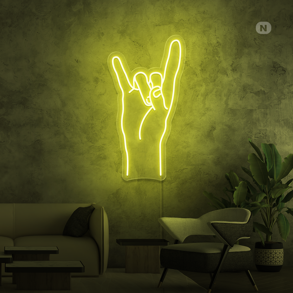 Insegna al neon Rock & Roll