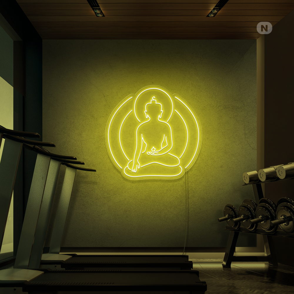 Insegna al neon Yoga