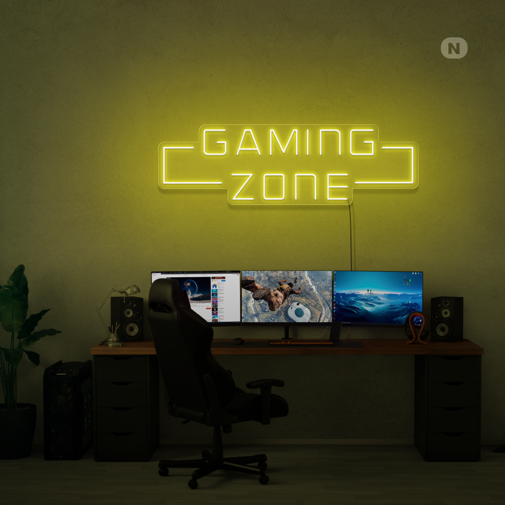 Insegna al neon Gaming Zone