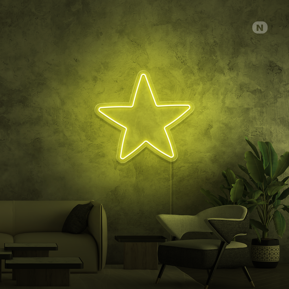 No VAT 13813040964 Insegna al neon Stella (Copy)