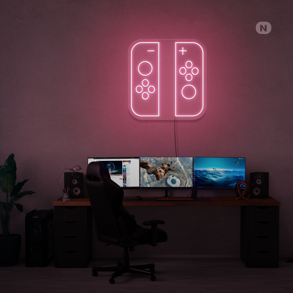 Insegna al neon Gaming