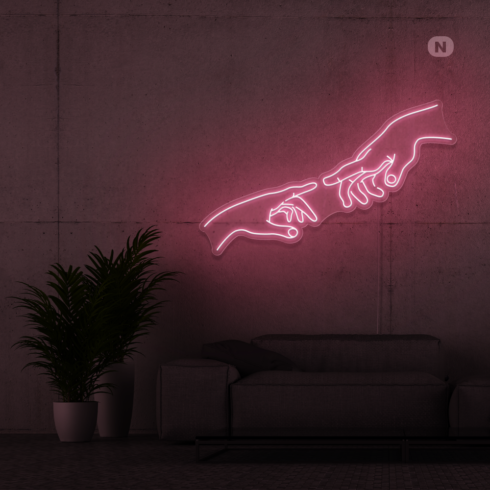 Inesegna al neon Collegamento