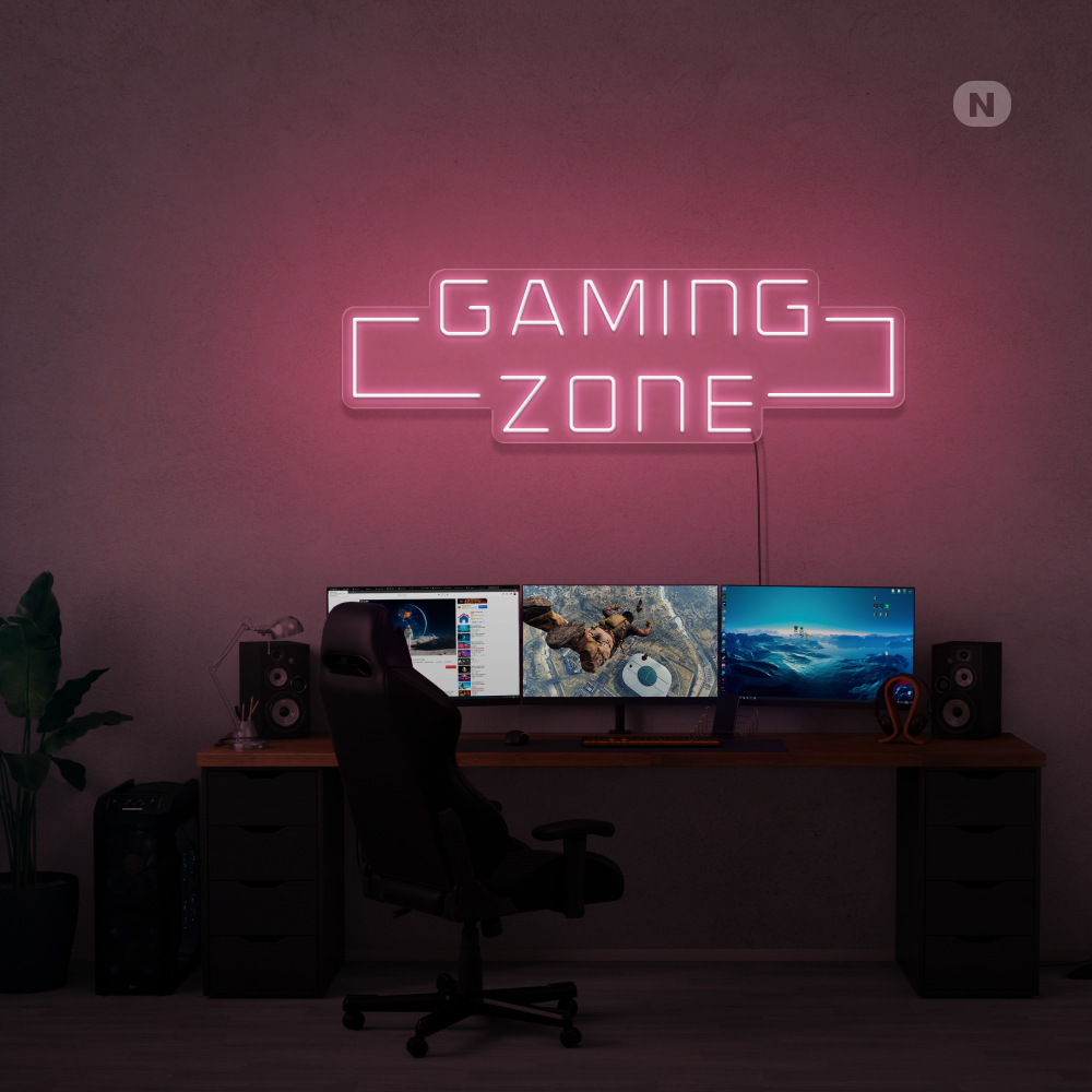 Insegna al neon Gaming Zone