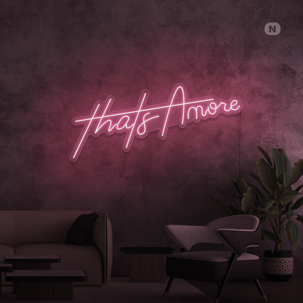 Insegna al neon L'amore