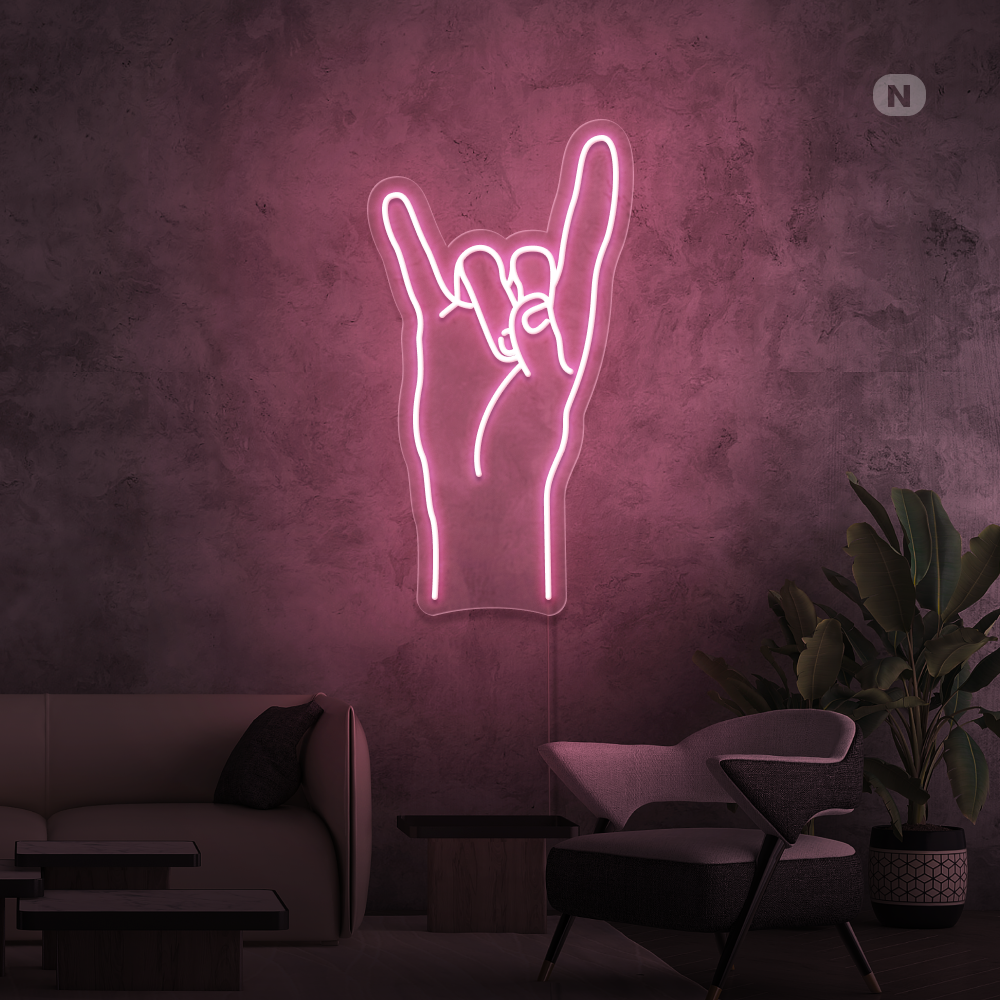 Insegna al neon Rock & Roll