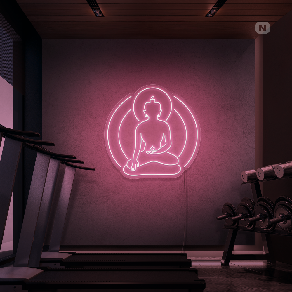Insegna al neon Yoga