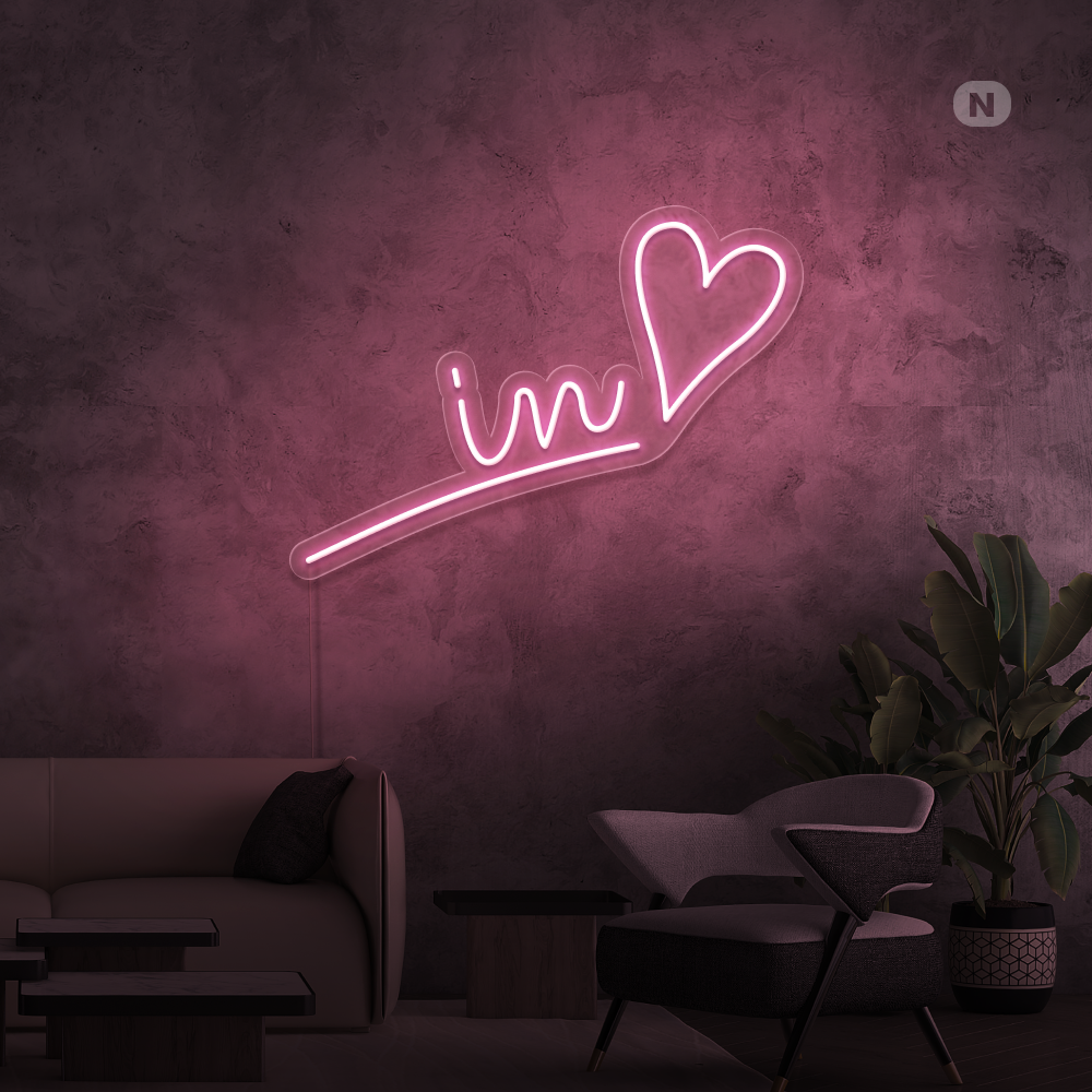 Insegna al neon In Love