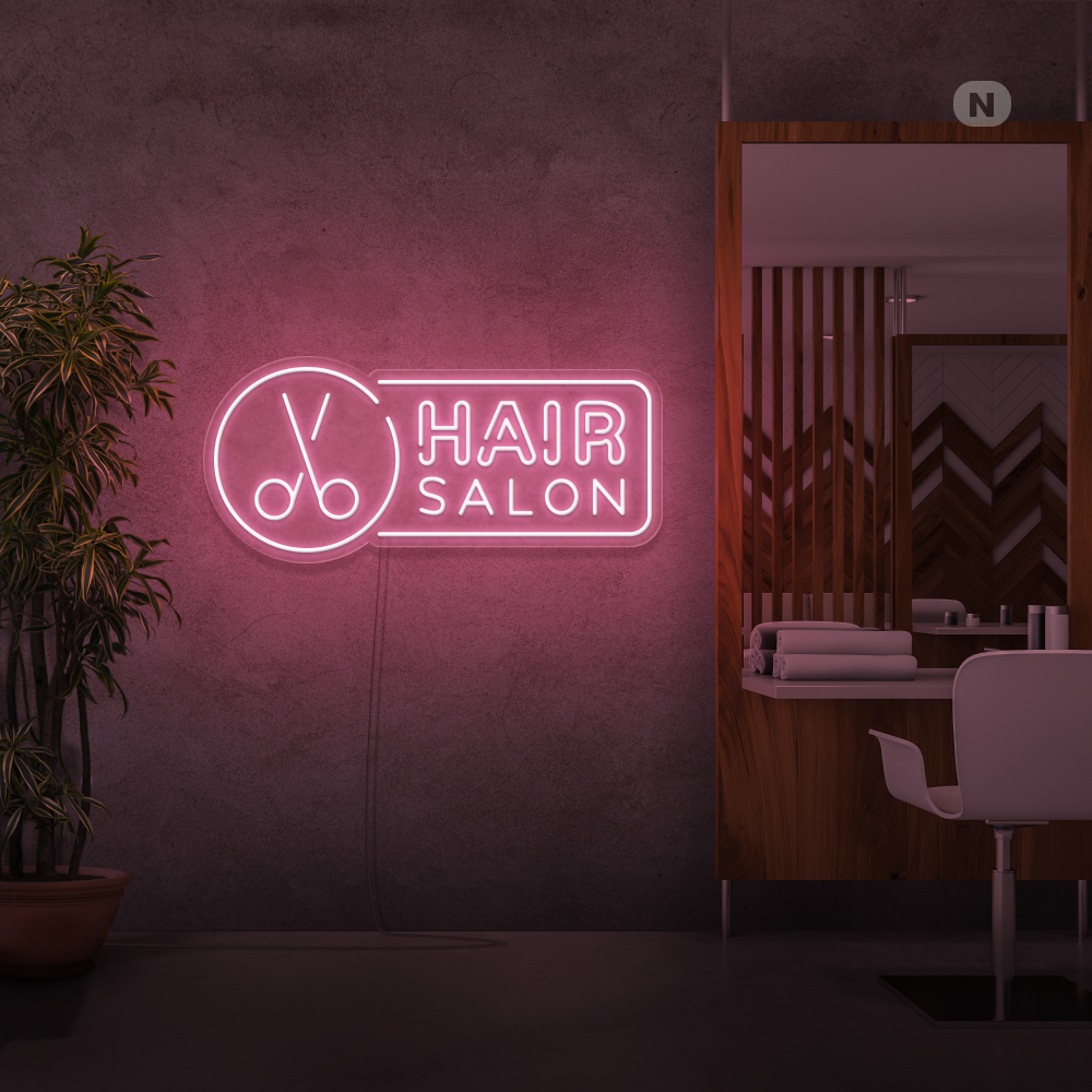 Insegna al neon Hair Salon