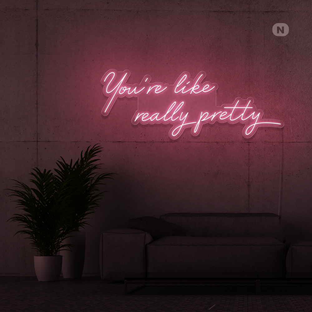 Insegna al neon Life Quote