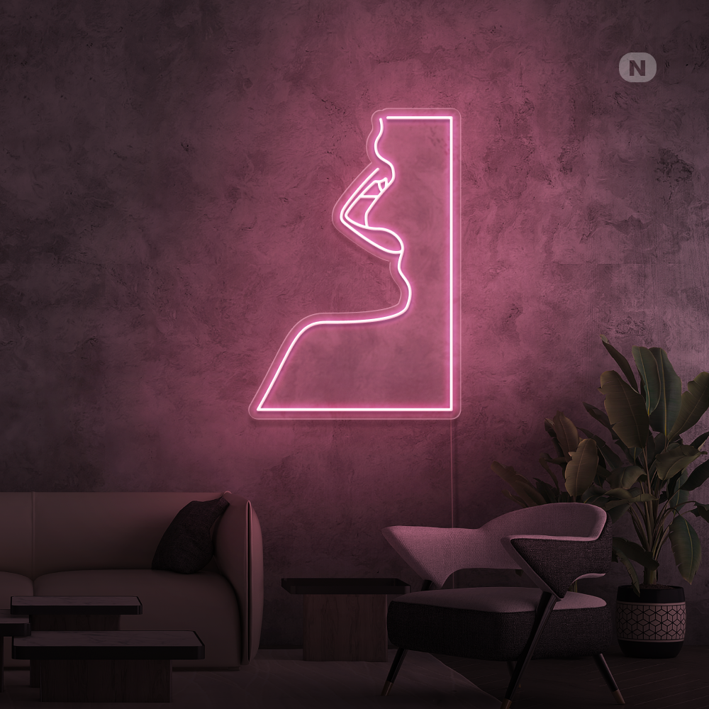 Insegna al neon Séduction