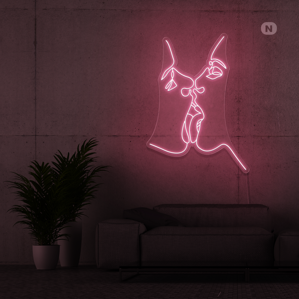 Insegna al neon Condividi l'Amore