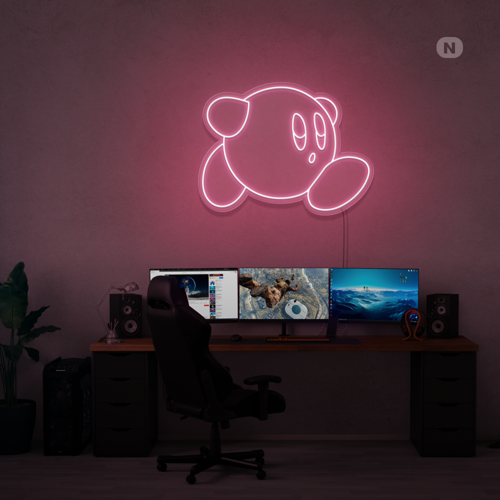 Insegna al neon Kirbee