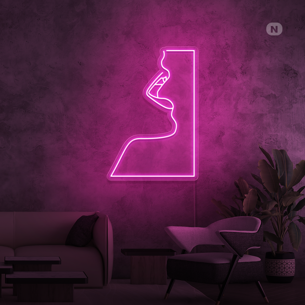 Insegna al neon Séduction