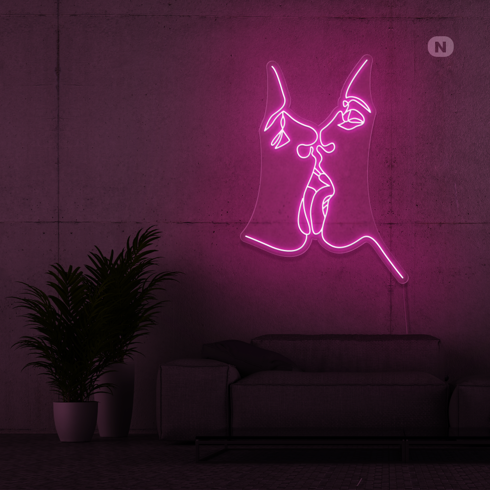 Insegna al neon Condividi l'Amore