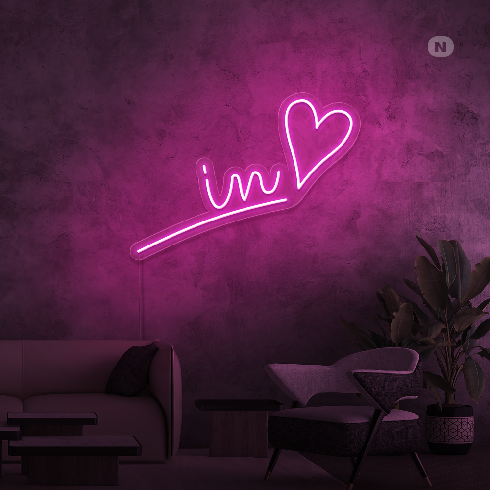 Insegna al neon In Love