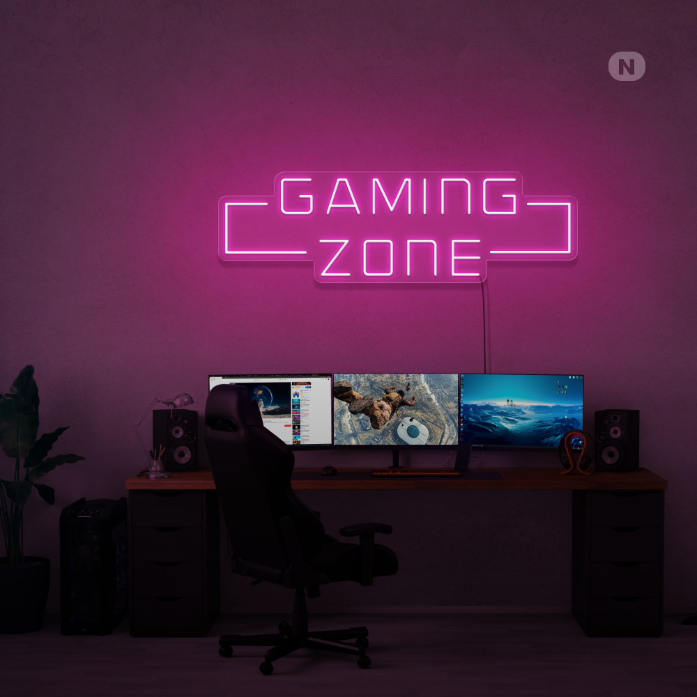 Insegna al neon Gaming Zone