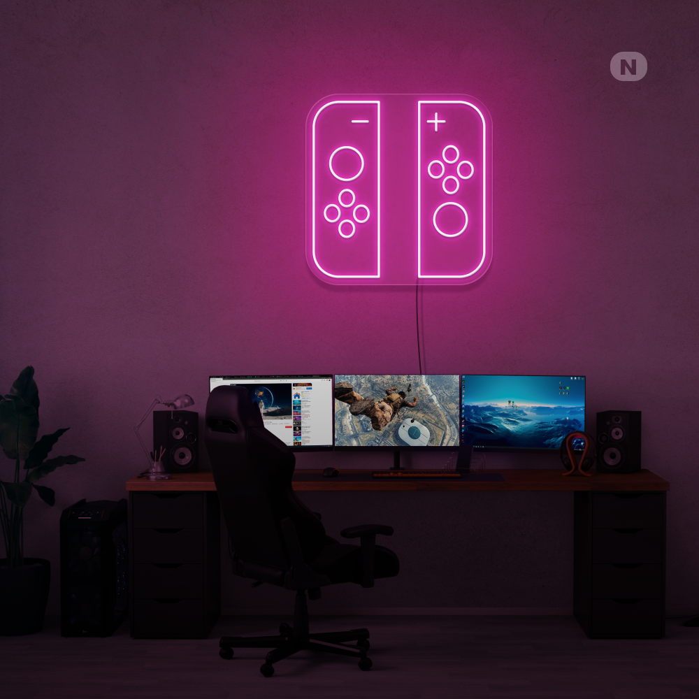 Insegna al neon Gaming