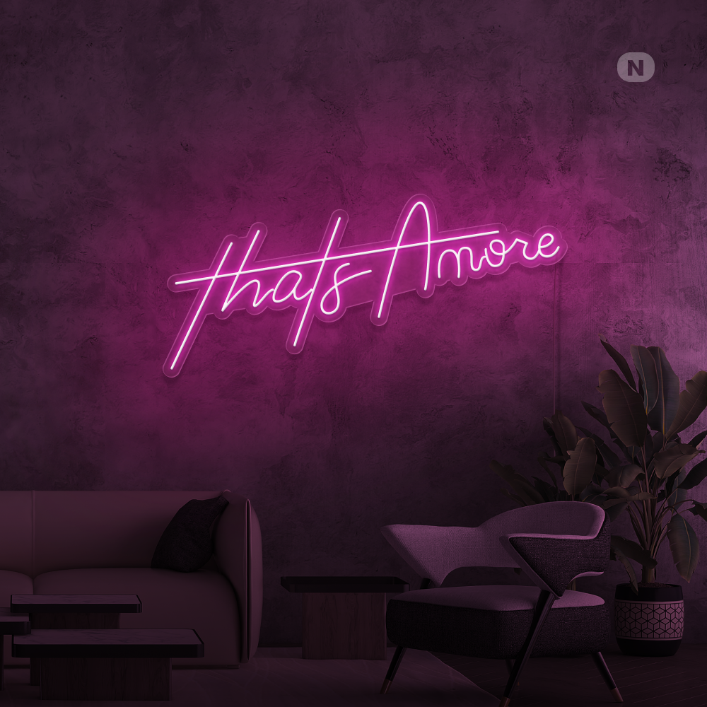 Insegna al neon L'amore