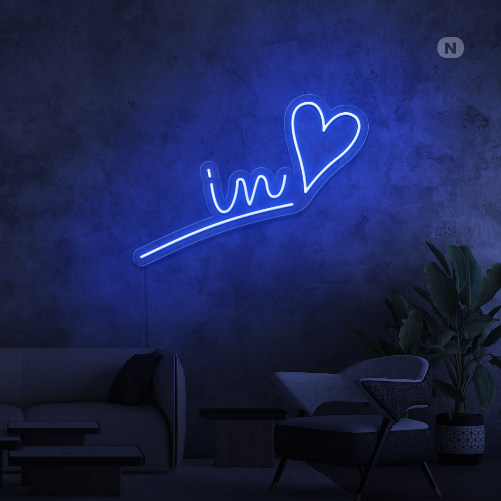 Insegna al neon In Love
