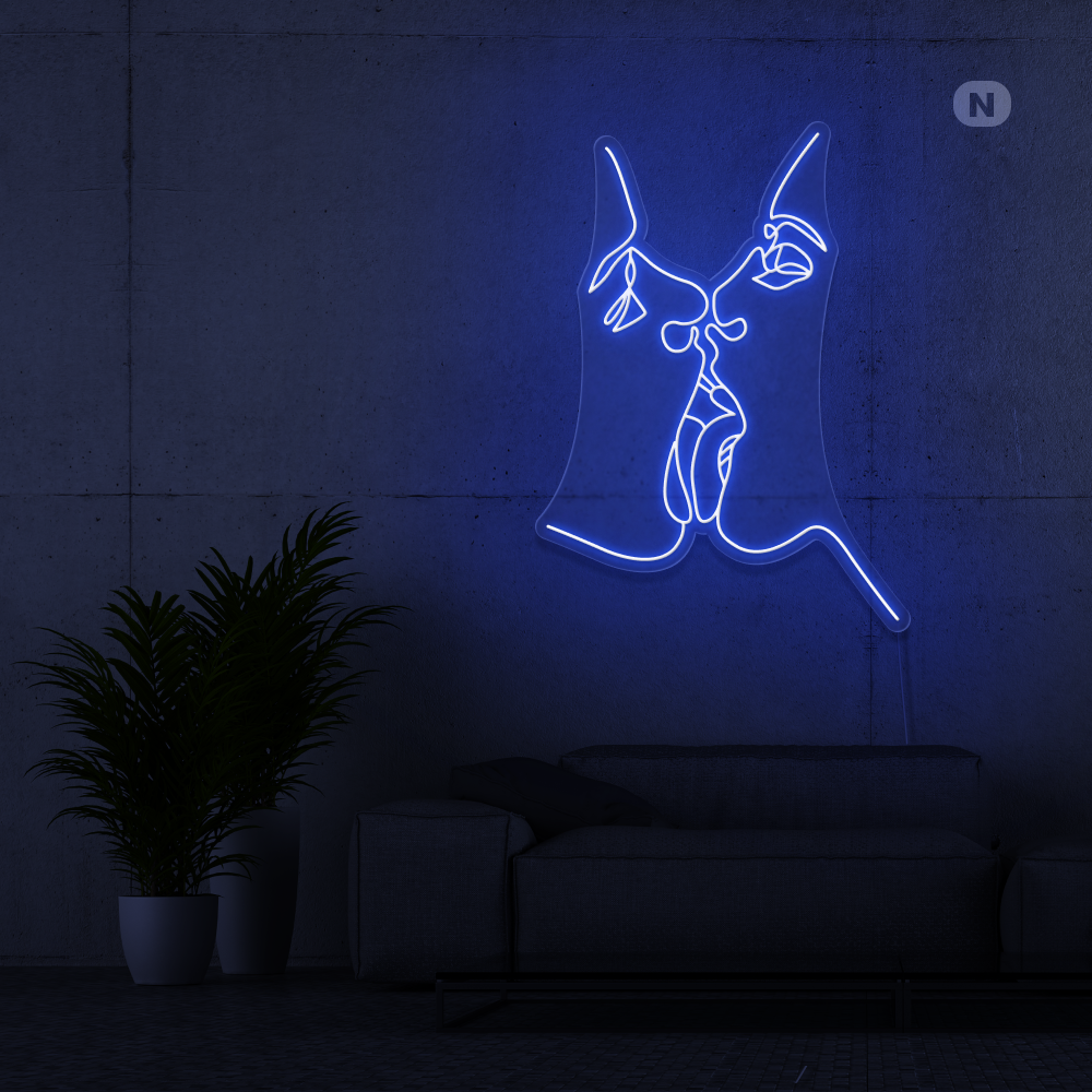 Insegna al neon Condividi l'Amore