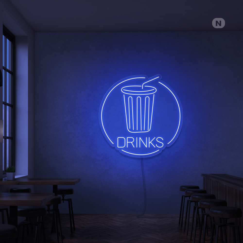 Insegna al Neon Drinks