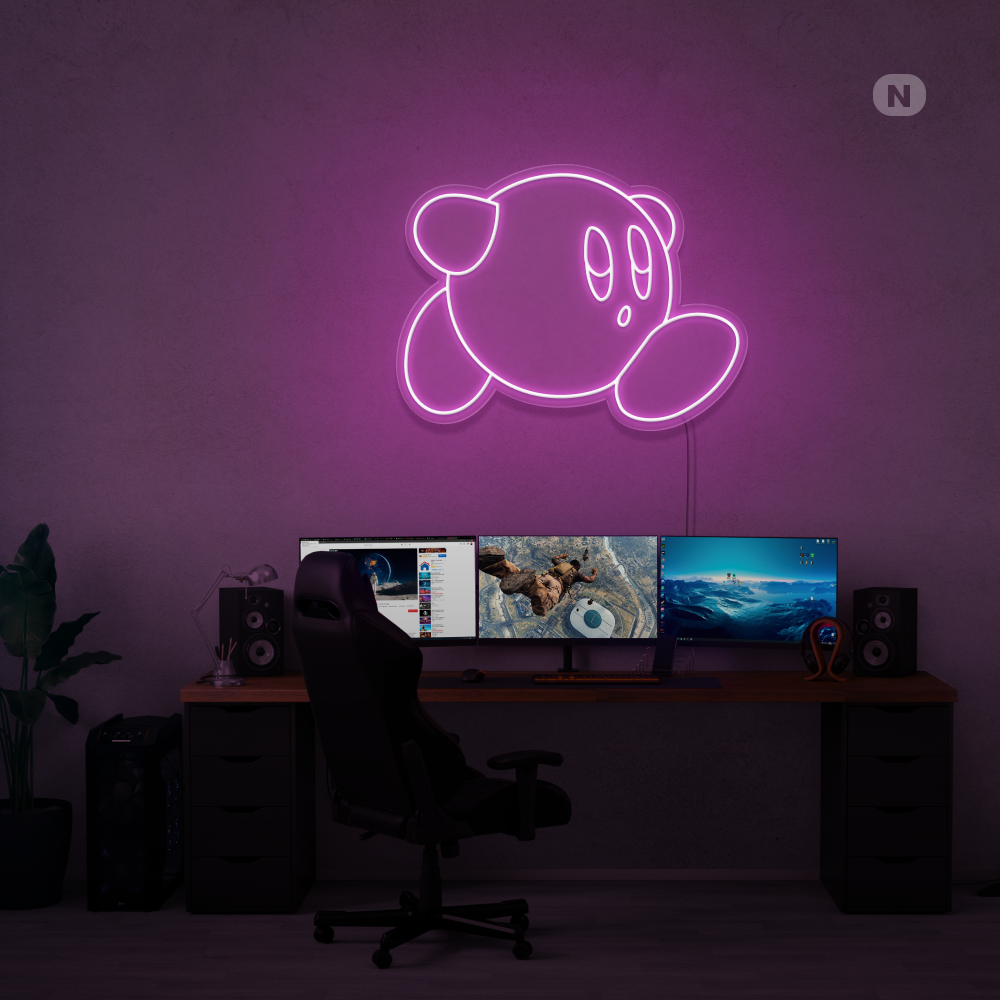 Insegna al neon Kirbee