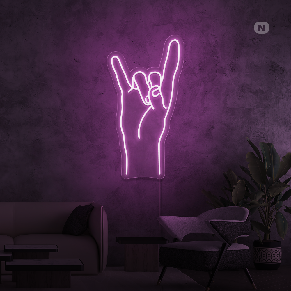 Insegna al neon Rock & Roll