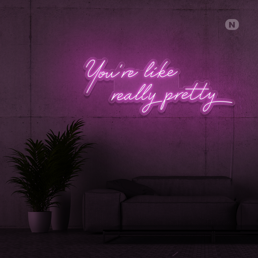 Insegna al neon Life Quote