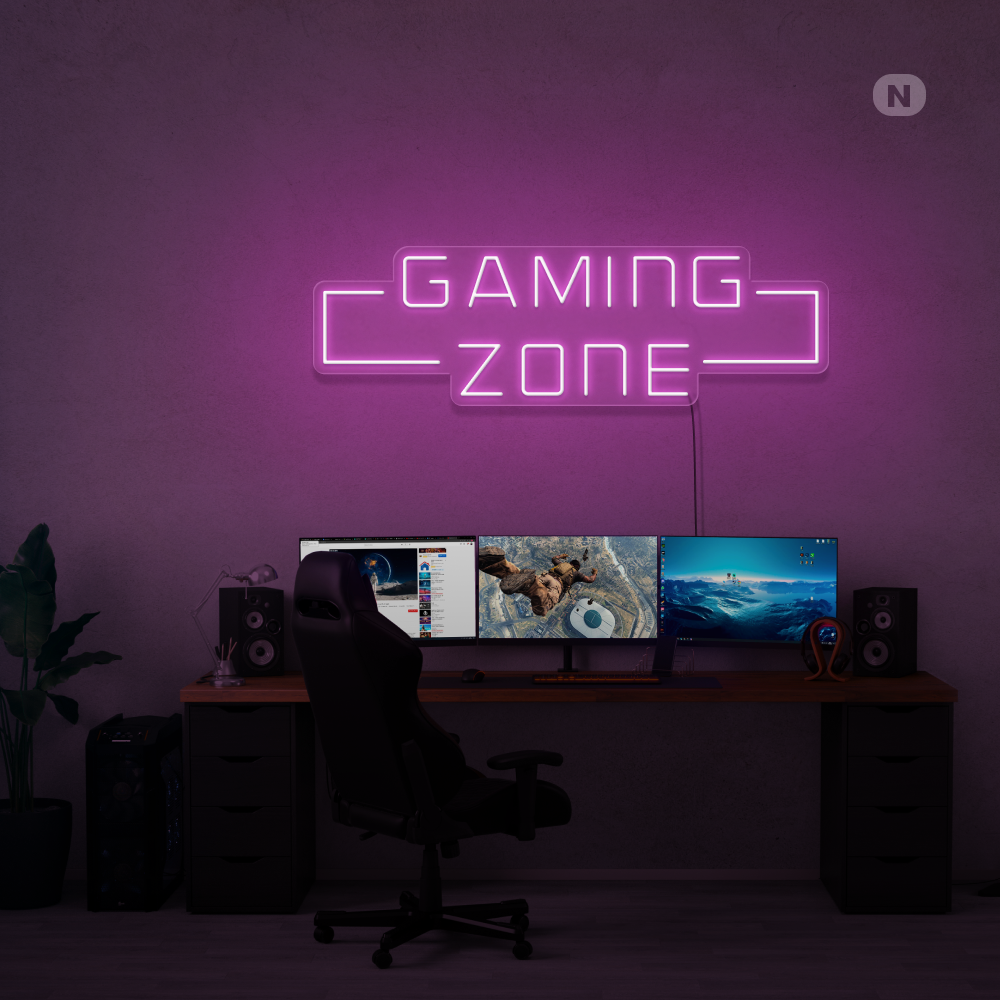 Insegna al neon Gaming Zone