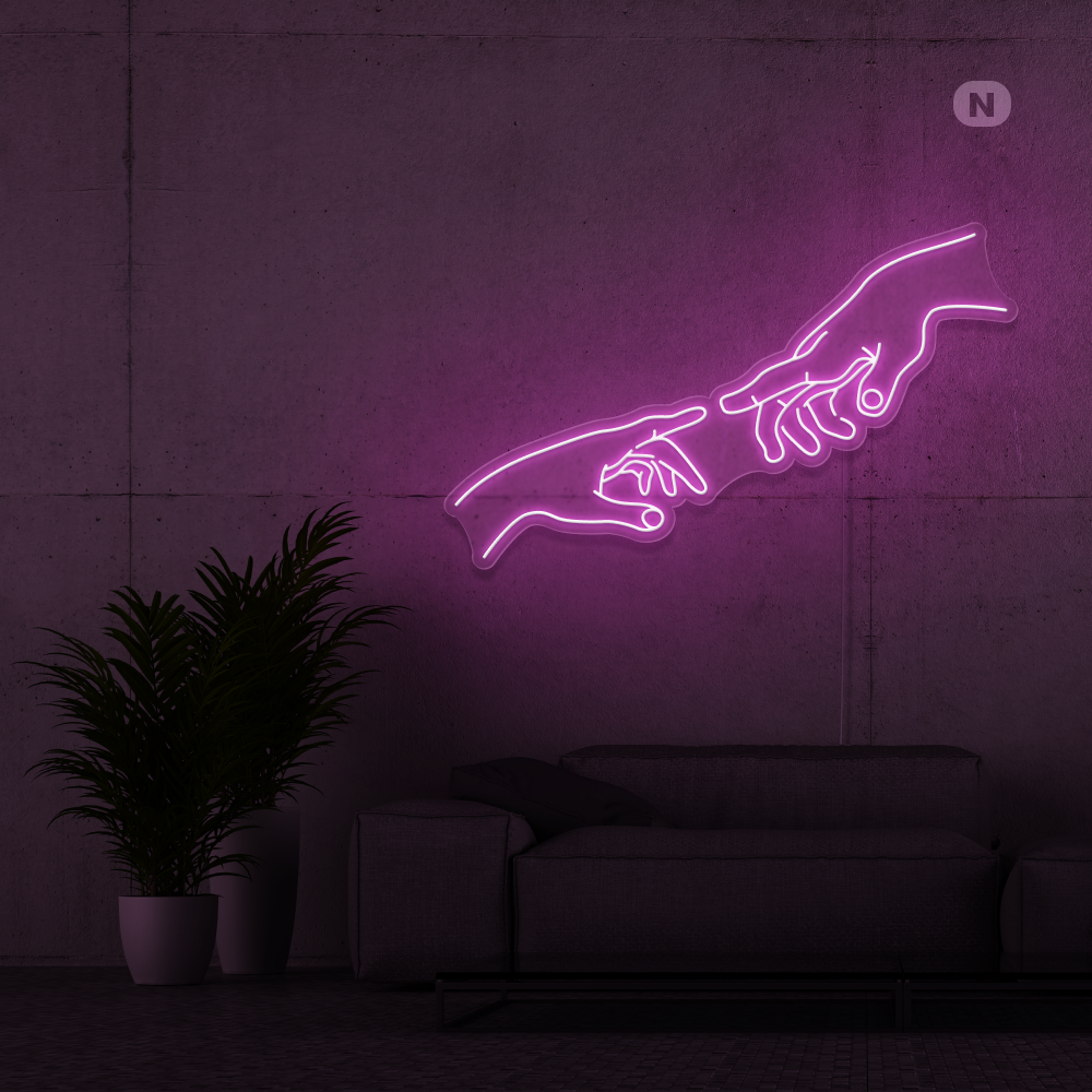 Inesegna al neon Collegamento