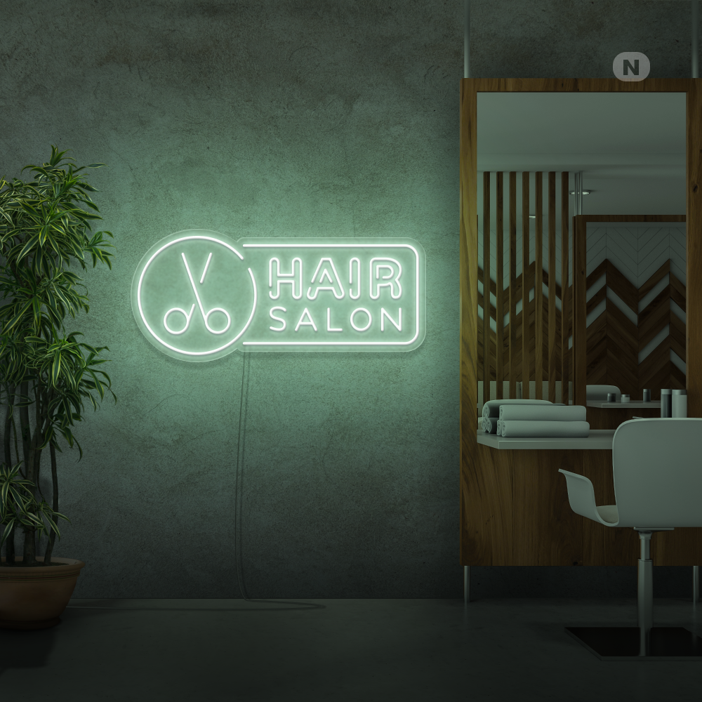 Insegna al neon Hair Salon