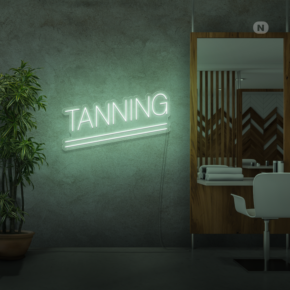 Insegna al neon Tanning