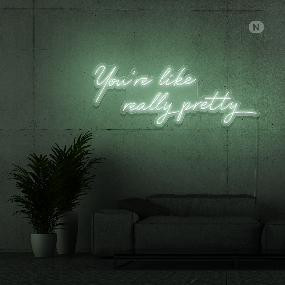 Insegna al neon Life Quote