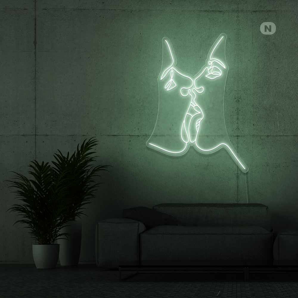 Insegna al neon Condividi l'Amore