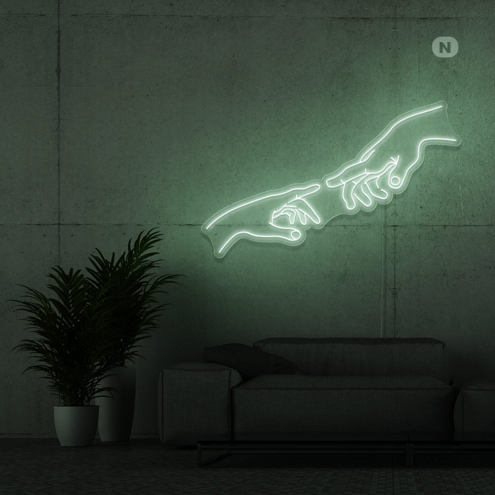 Inesegna al neon Collegamento