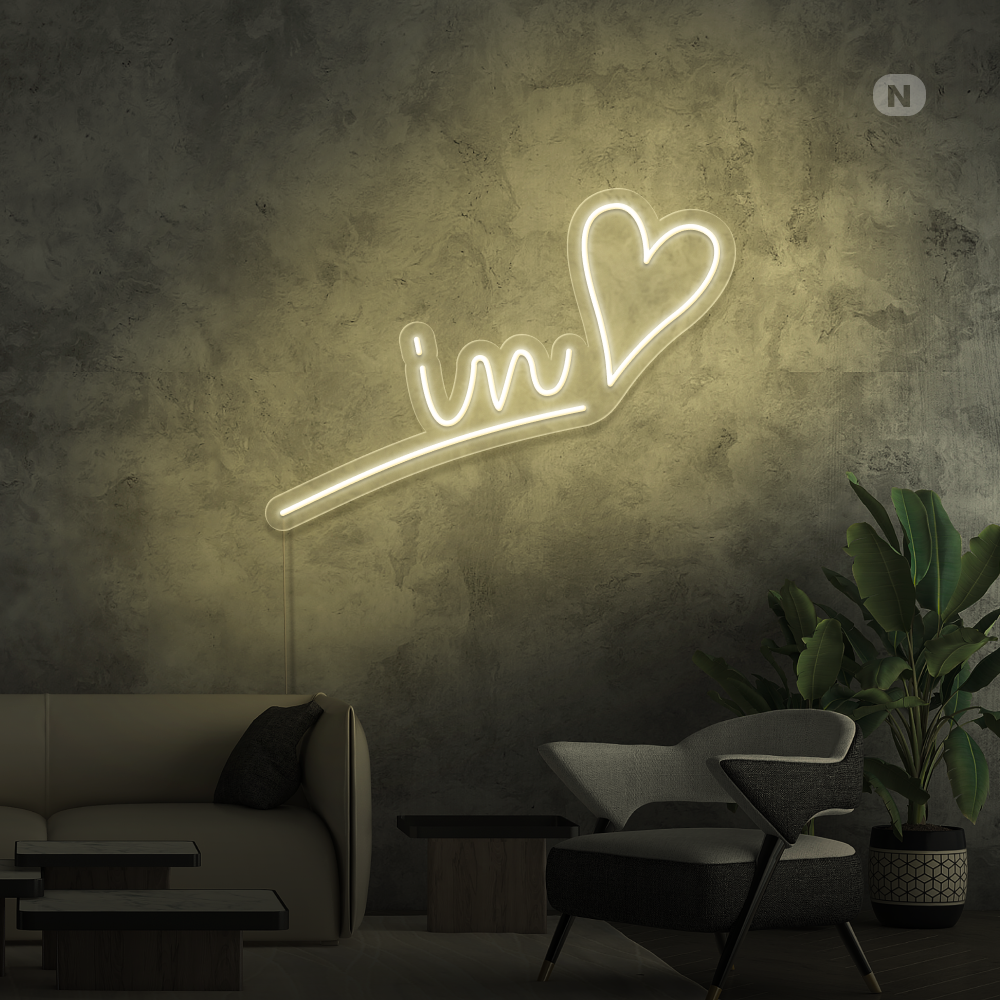 Insegna al neon In Love