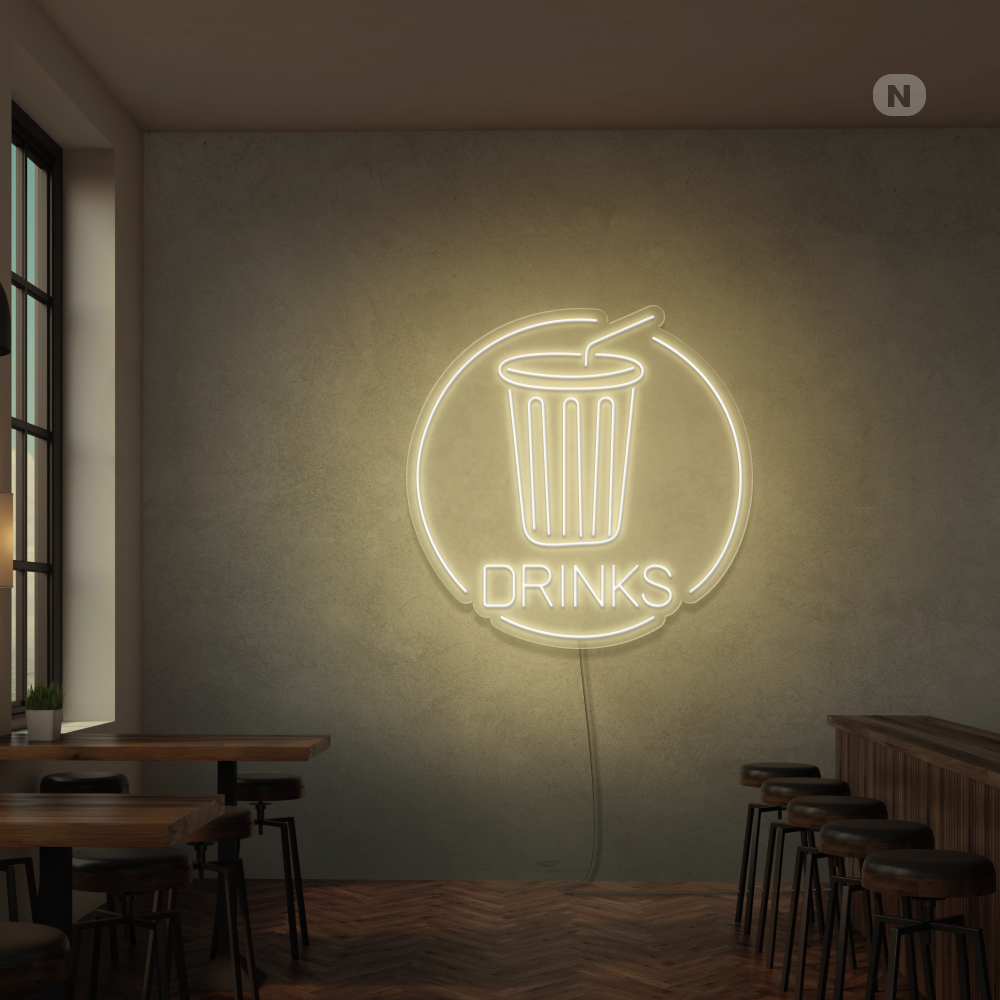 Insegna al Neon Drinks