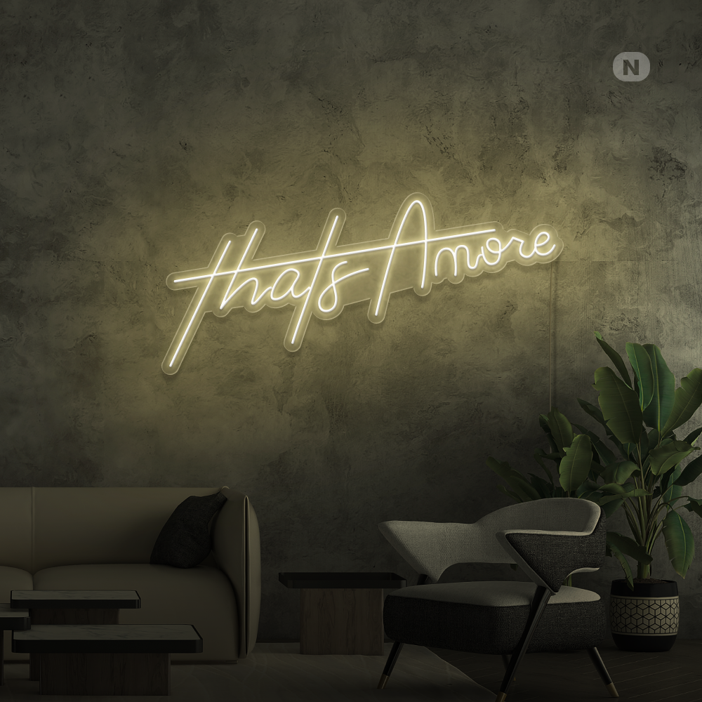 Insegna al neon L'amore