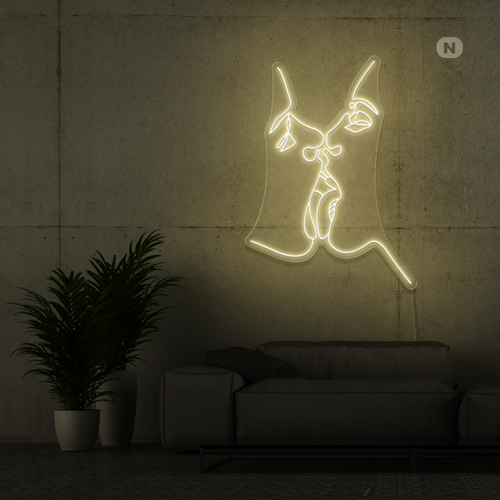 Insegna al neon Condividi l'Amore