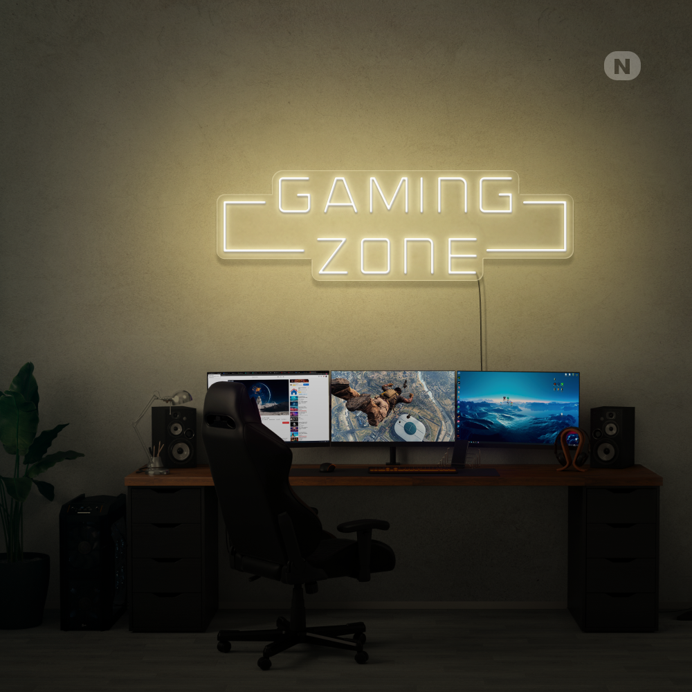 Insegna al neon Gaming Zone