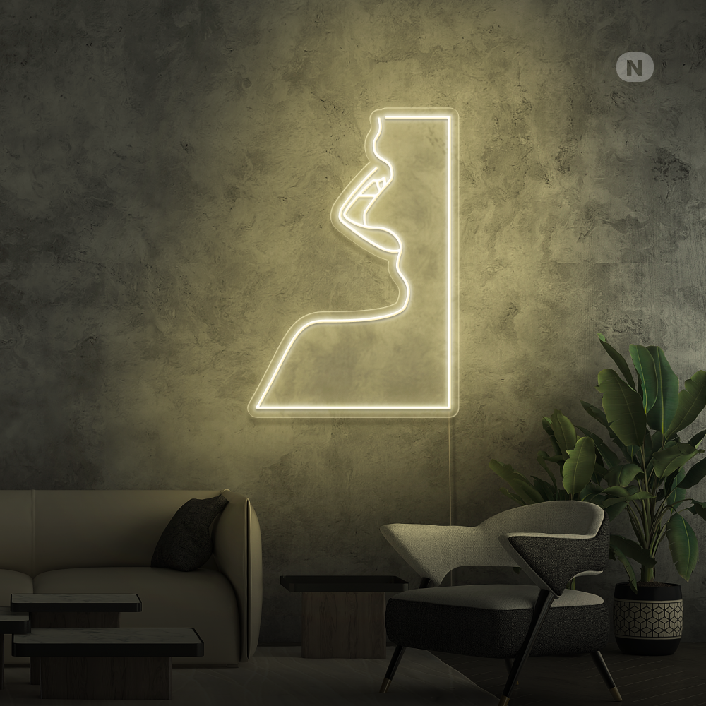 Insegna al neon Séduction