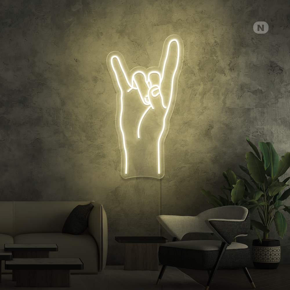 Insegna al neon Rock & Roll