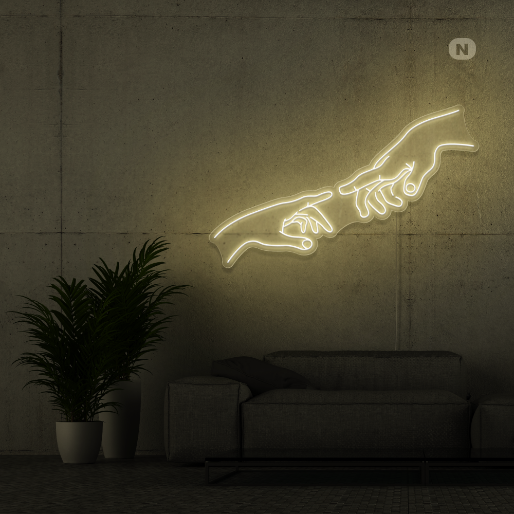 Inesegna al neon Collegamento