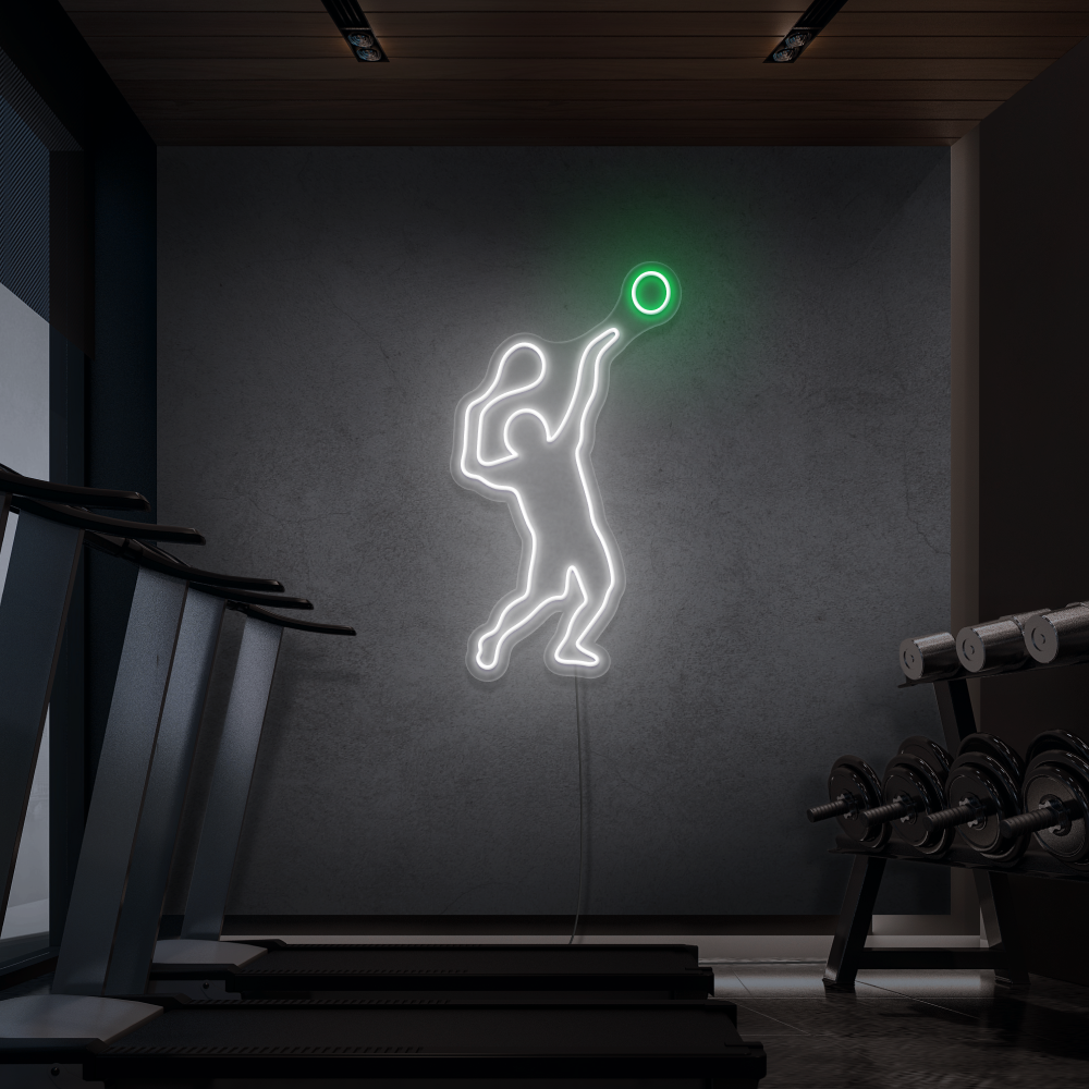 Insegna al neon Tennis