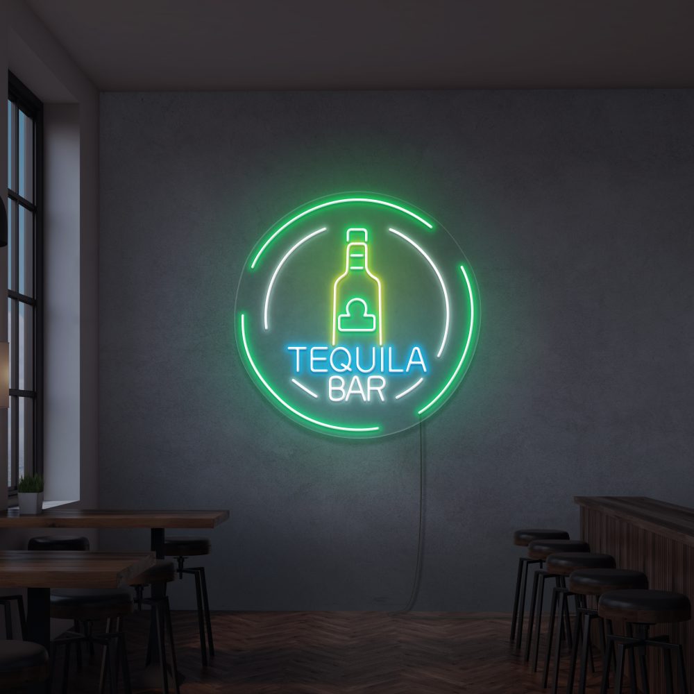 Insegna al neon Tequila