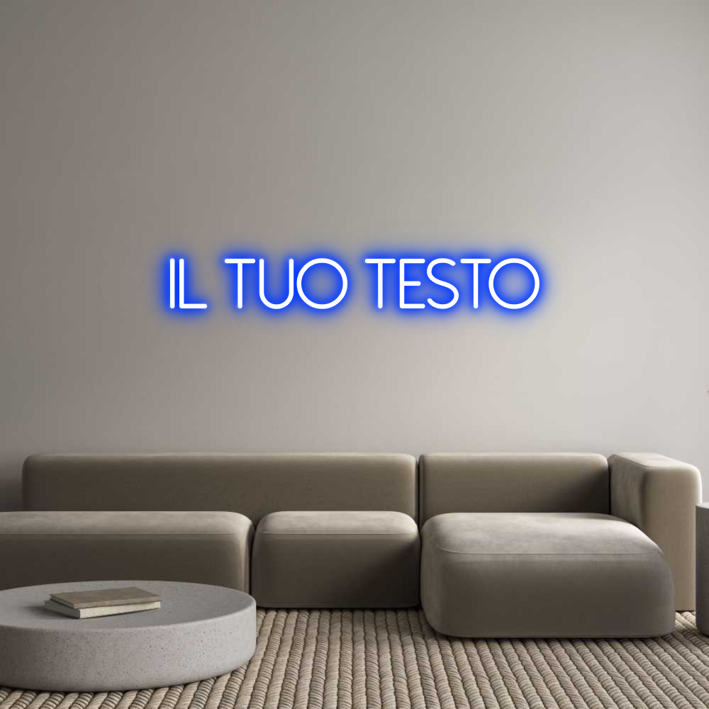 Neon personalizzato: Il tuo testo