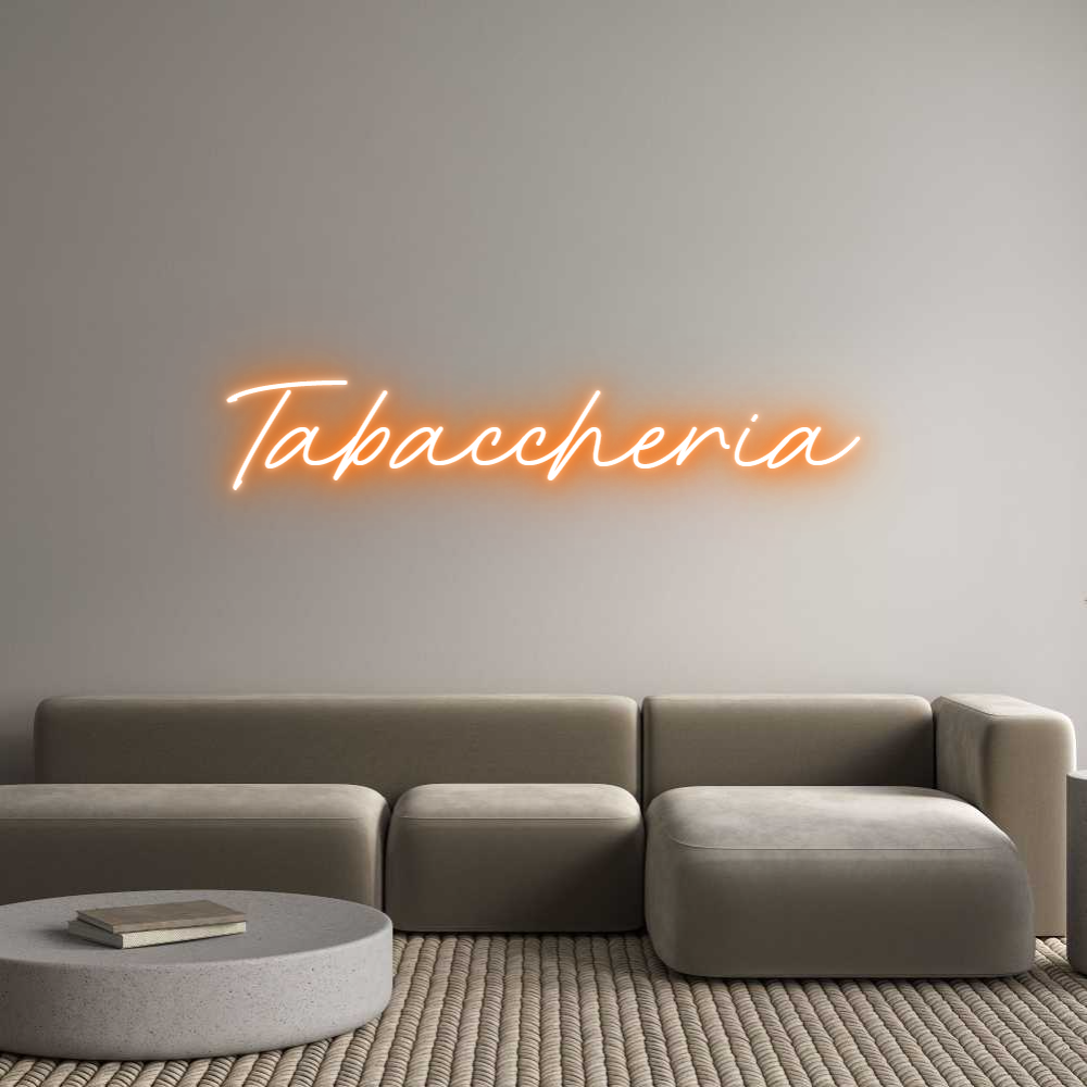 Neon personalizzato: Tabaccheria