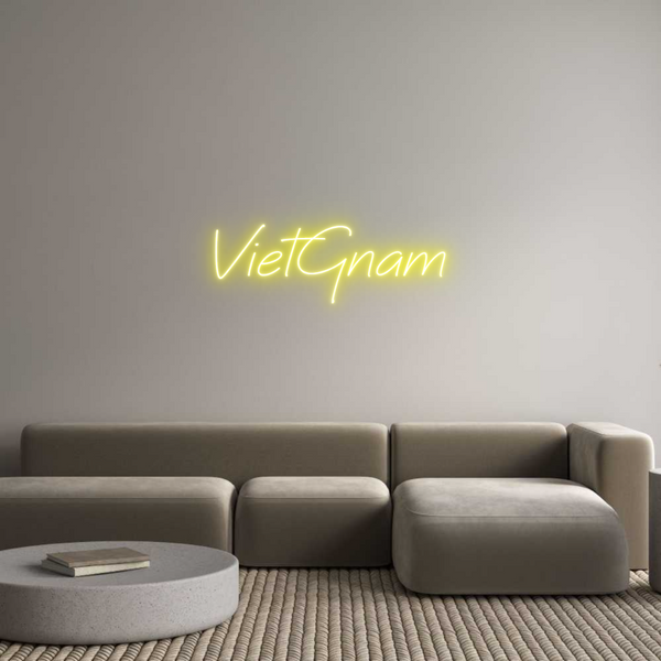 Neon personalizzato: VietGnam