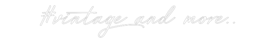 Neon personalizzato: #vintage and ...
